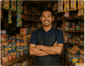 Jaringan distribusi General Trade dan Modern Trade di Indonesia