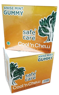 Safe Care Anise Mint Gummy 25gr Box 2