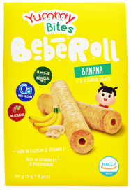 Yummy Bites Beberoll Banana 40gr 1