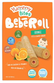 Yummy Bites Beberoll Orange 40gr 1